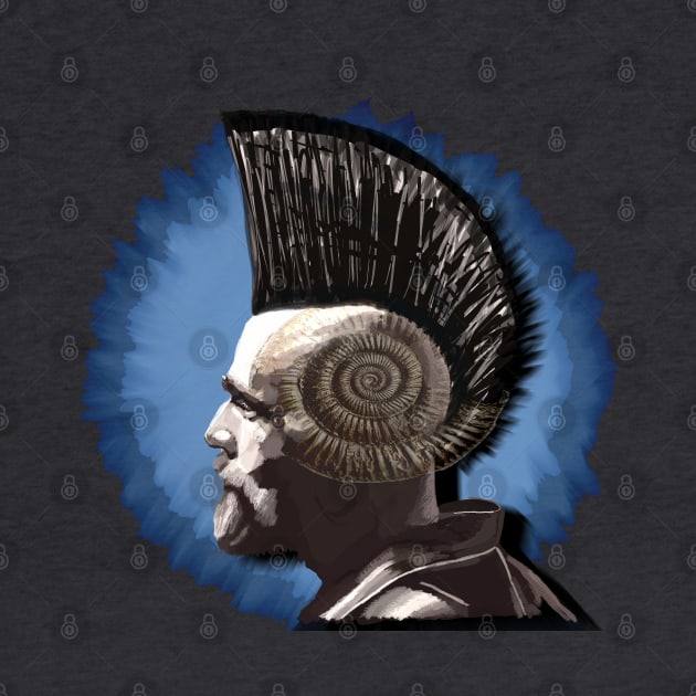 Shell Head - Mohawk hippy - USA by SmerkinGherkin